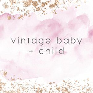 Vintage Baby + Child Clothing and Accessories
